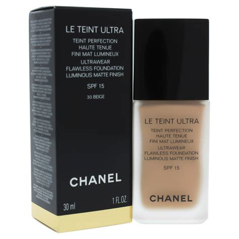 chanel foundation 30 beige powder fondation